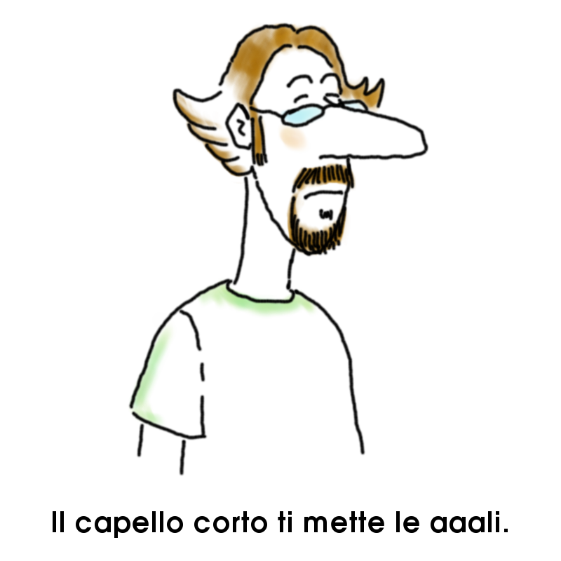 Capello corto
