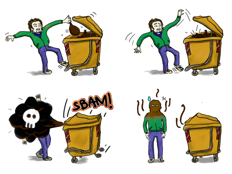 Quel piacevole sbuffo di decomposizione